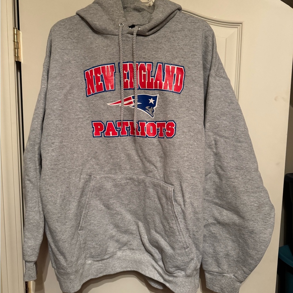 Vintage New England Patriots Hoodie A/S Sports Size Large Men